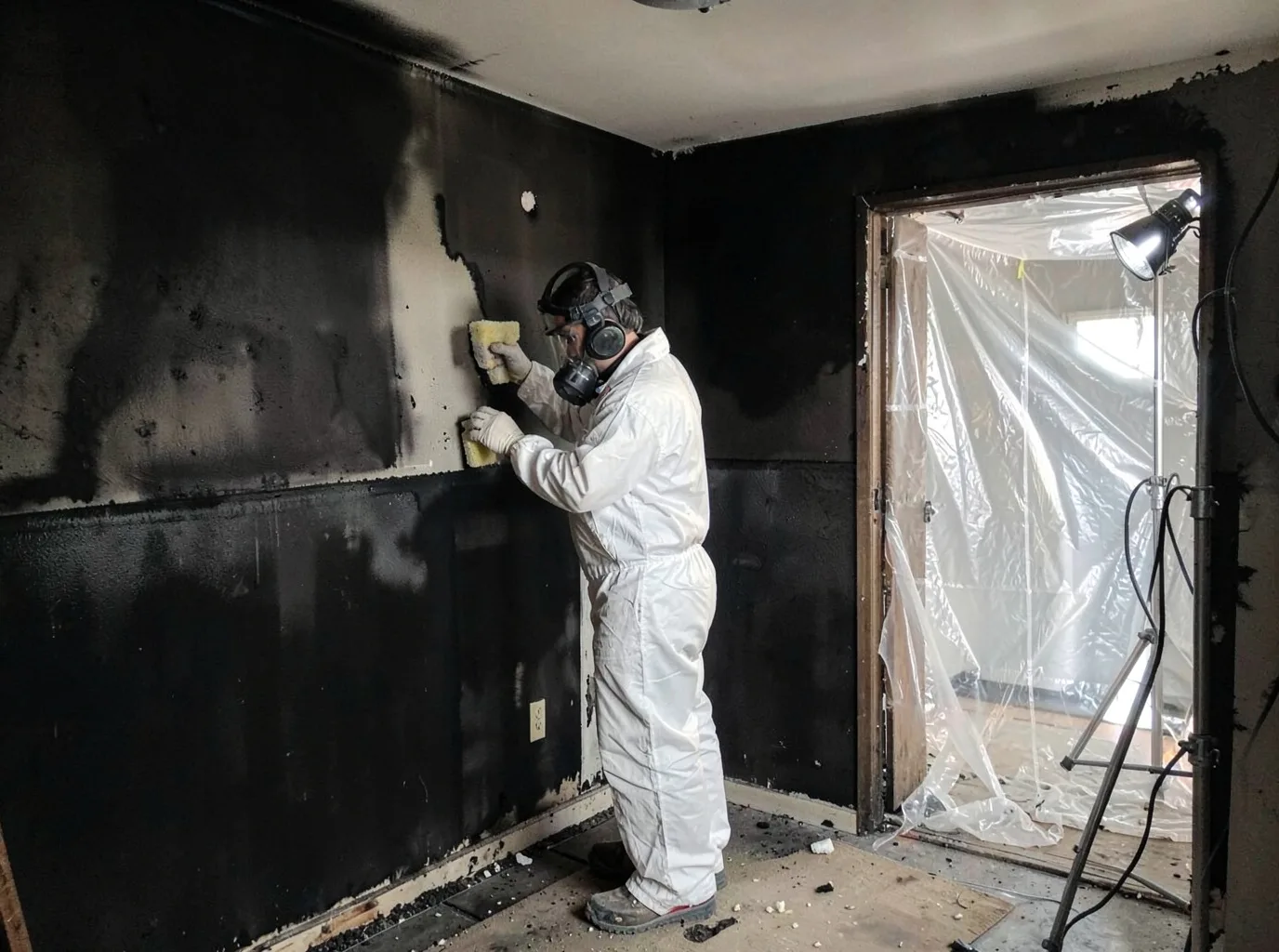 Fire Damage Restoration company in Eastlake, MI